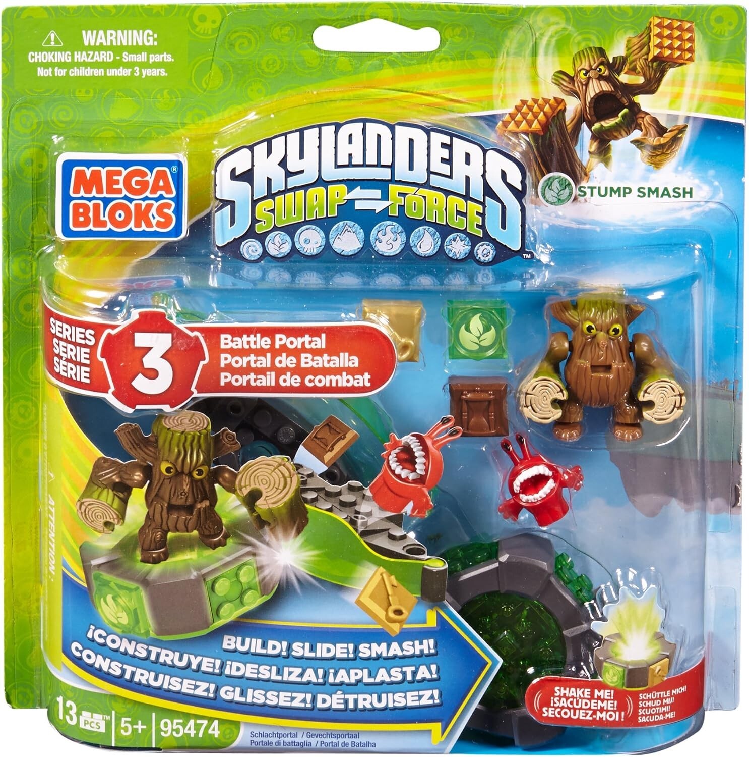 Mega Bloks Skylanders Stump Smashs Battle Portal