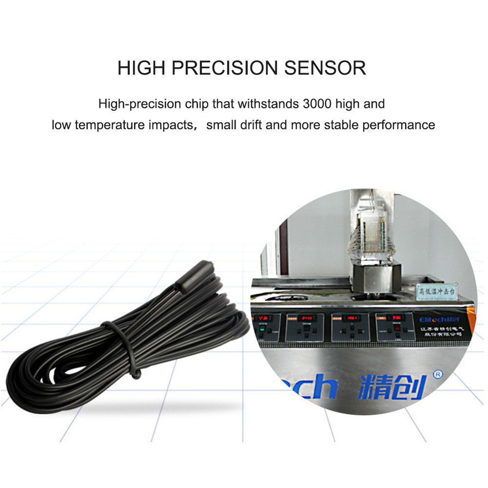 Microcomputer thermostat cooling upper and lower limit setting alarm controller