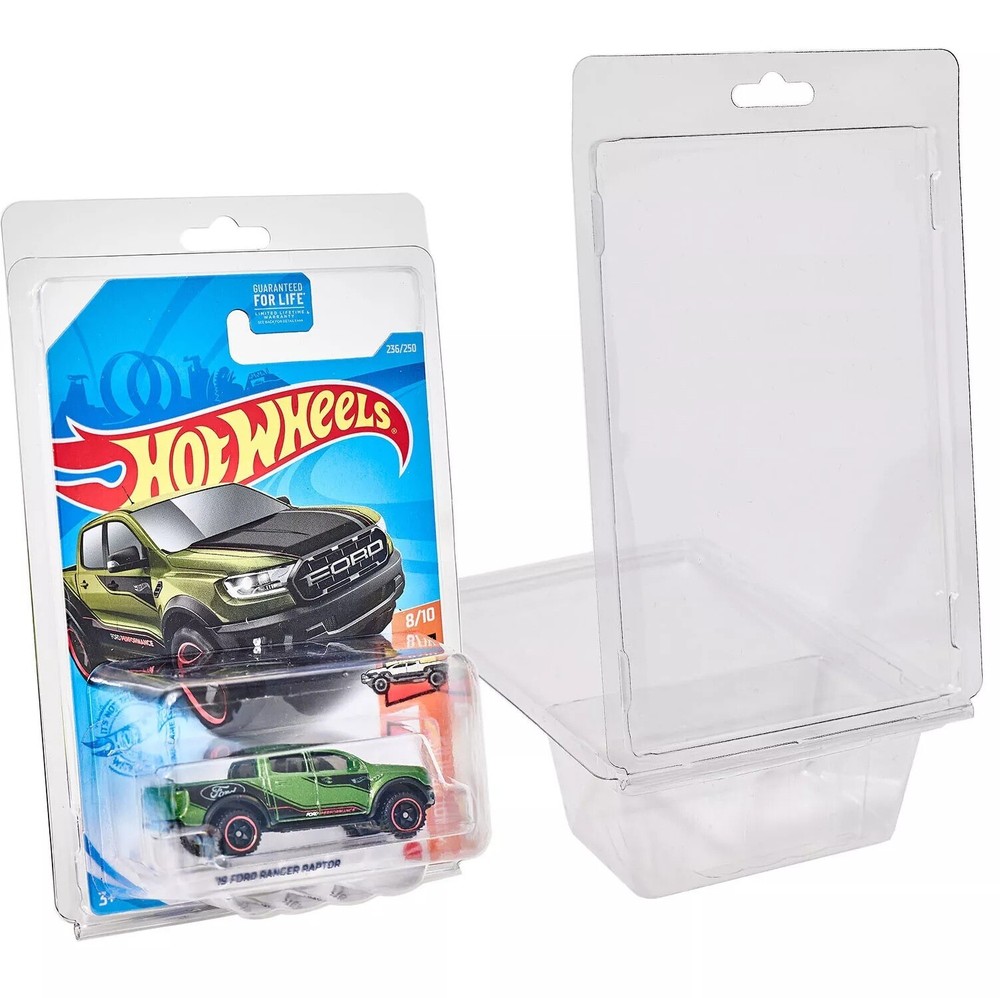 50 Pack Matchbox Protectors Cases Storage Display Clamshell Blister Covers🔥