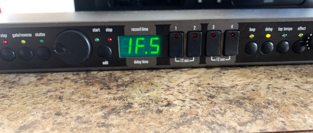 DOD Digitech D12 Dimension 12 Looper Sampler 1999 Rack Rare