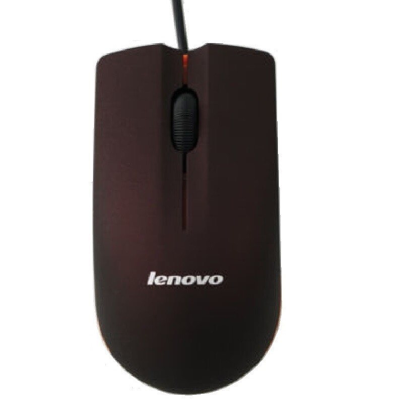 Lenovo M20 Mini Business Portable USB Wired Optical Mouse For PC Laptop Computer