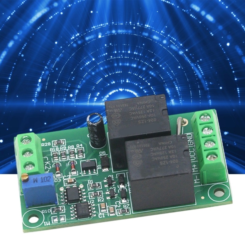 Reversible DC24V Motor Driver Control Board with Adjustable 0.2A-10AOutput