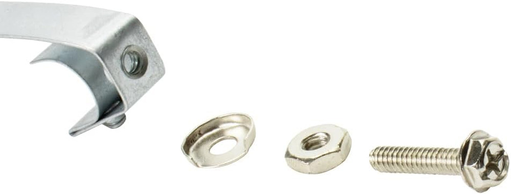 8" Galvanized Steel Ground Strap