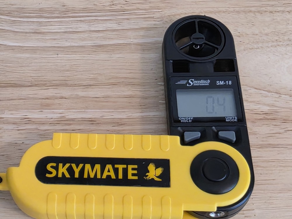 Skymate by Speedtech SM-18 Weather & Temperature Meter. See Notes