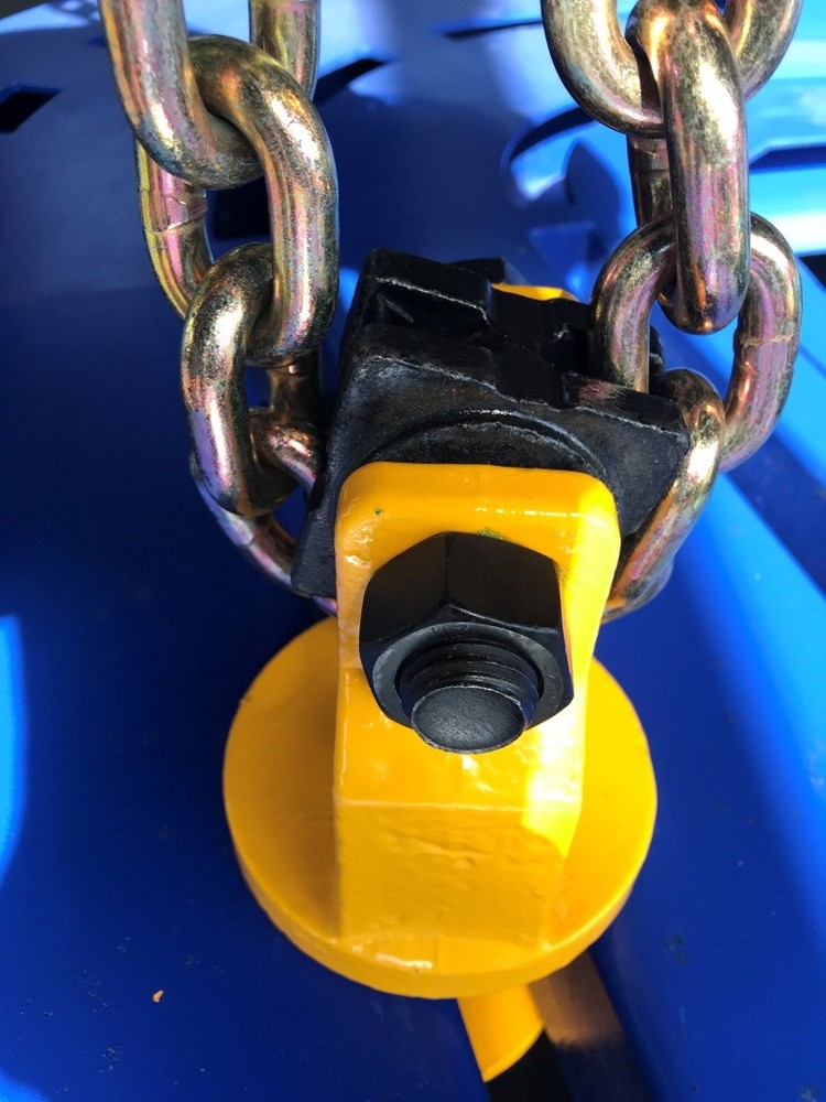 SET#46 AUTOBODY FRAME RACK UNIVERSAL DOWN PULLER ATTACHMENT CHAIN GUIDE