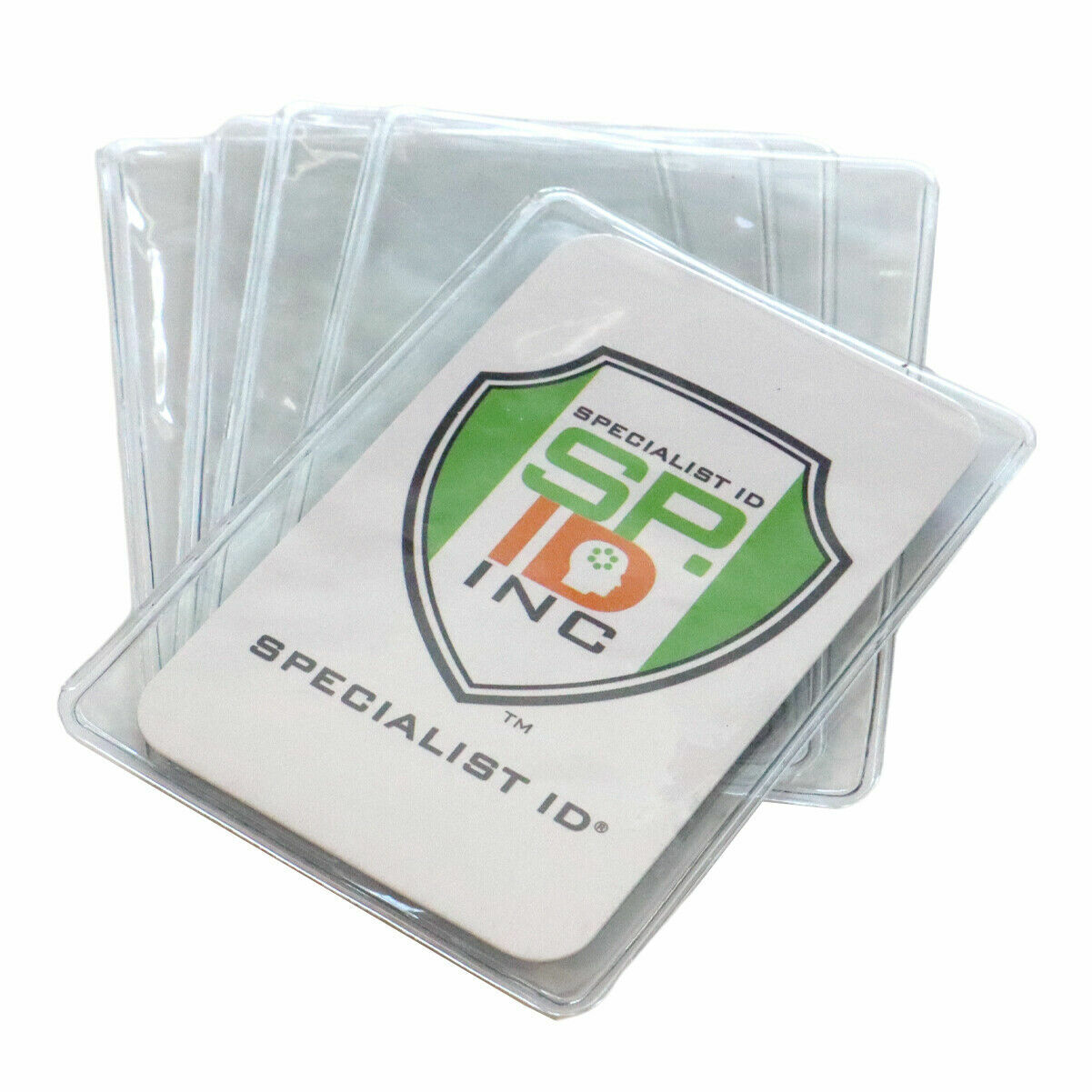 5 Pack - Medicare Card Holder Protector Sleeves - Clear Vinyl Credit Card Covers