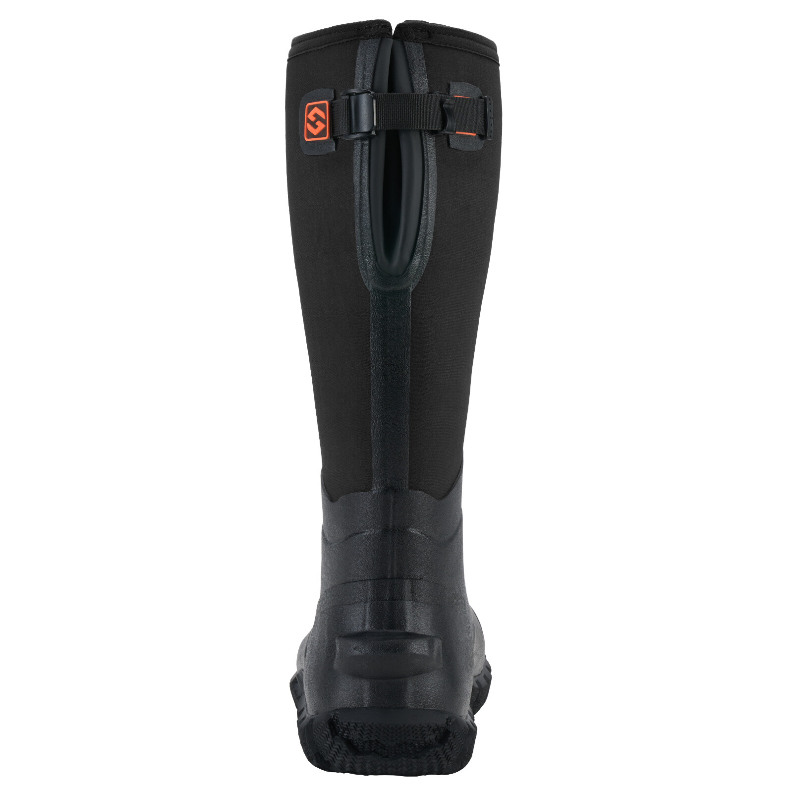 HISEA Men's Rain Boots Waterproof Insulated Fishing Hunting Farm Mud Work Boots