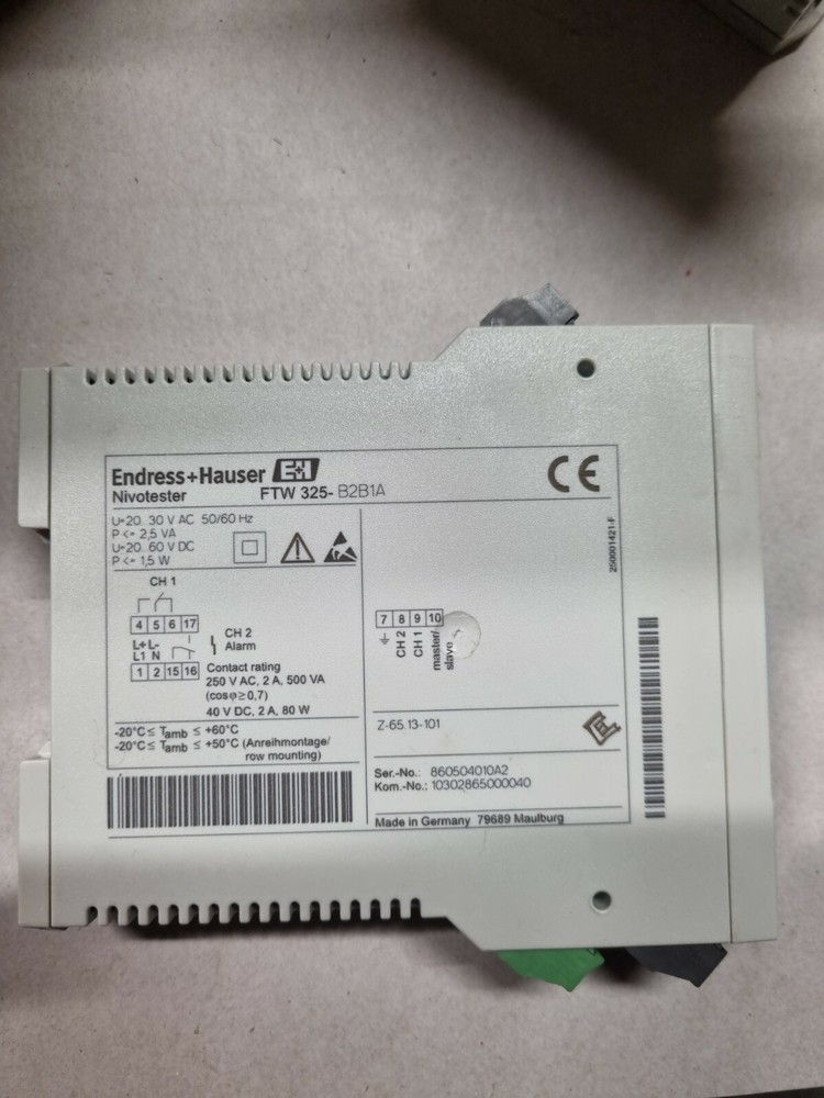 Endress+Hauser Nivotester Ftw325-b2b1a