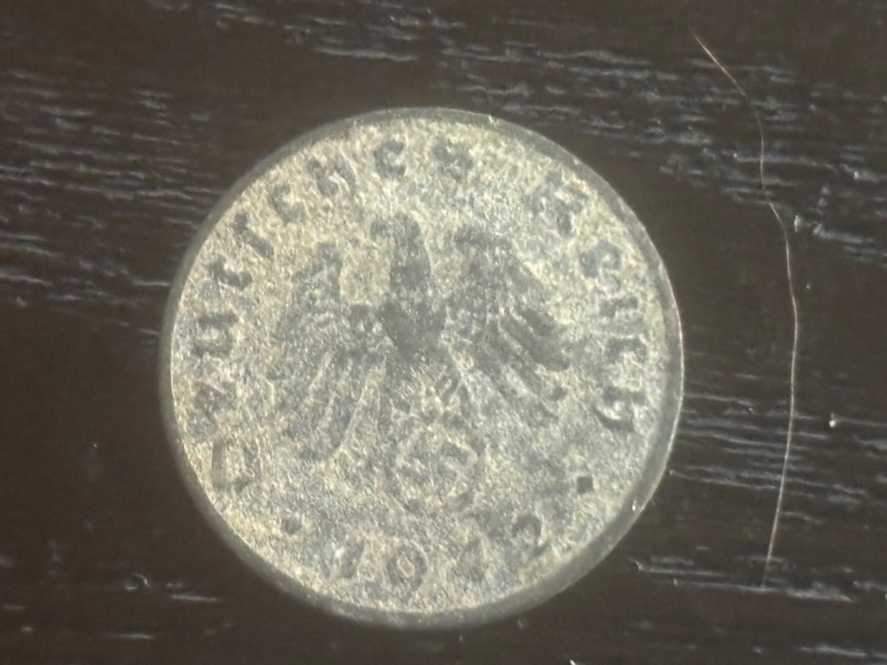 1942 German 1 Reichspfennig