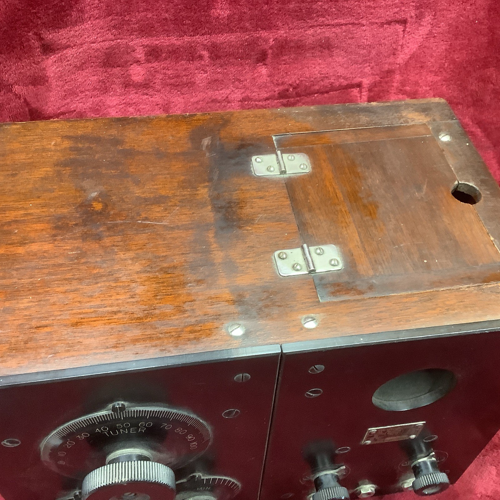 1920's Westinghouse RA/DA Amateur Experimental Radio Receiver Detector Amplifier