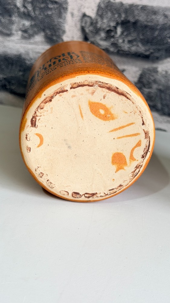 Norfolk Punch stoneware bottles x2