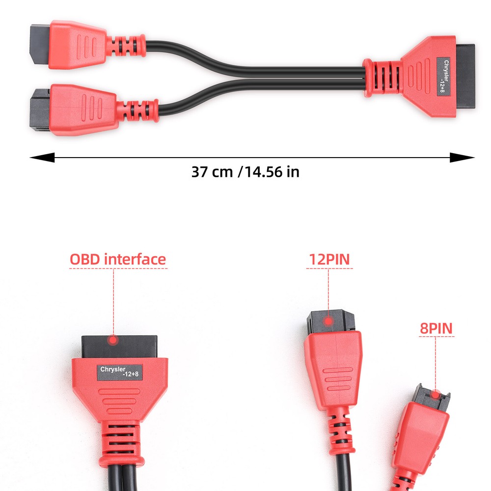 FCA 12+8 Adapter Cable for Chrysler's Security Gateway Module For Car after 2018