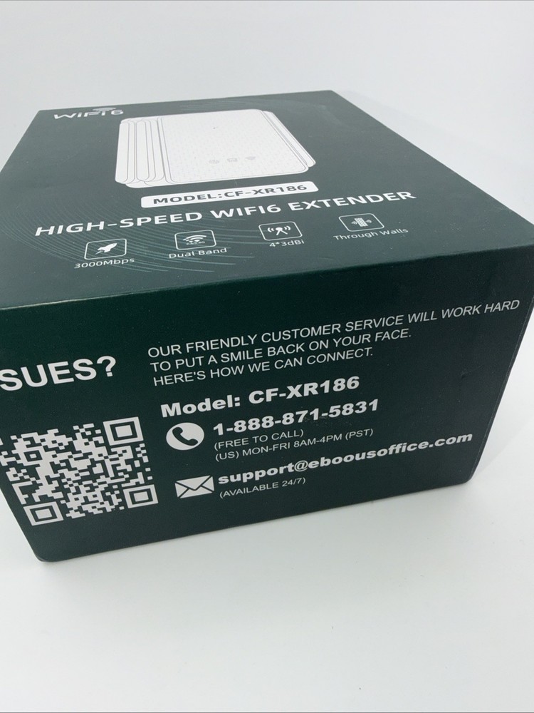 High-Speed WiFi 6 Extender Model CF-XR186