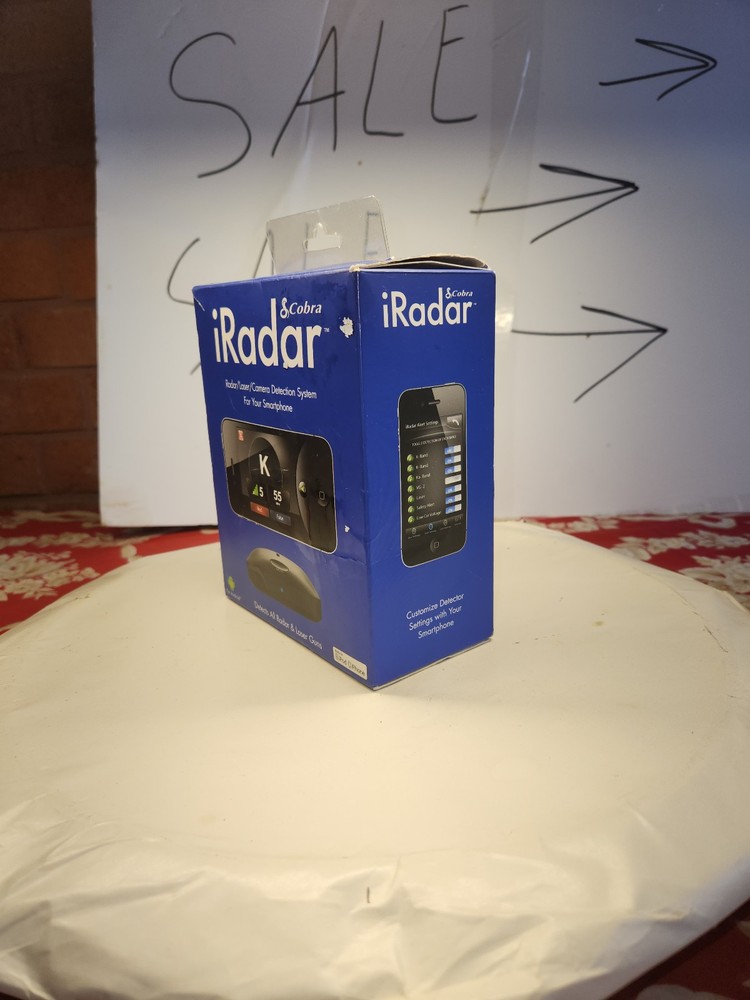 IRadar untested open box