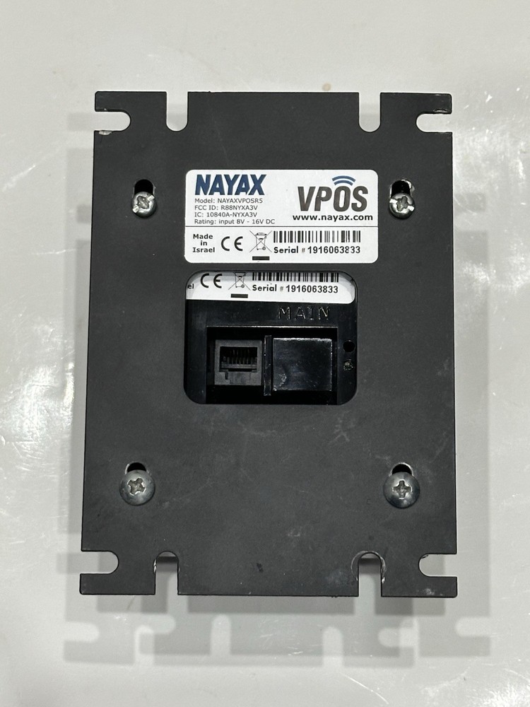 nayax card reader Vpos R5