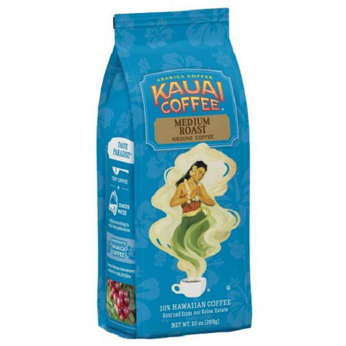 Kauai Coffee Medium Roast Ground Coffee 2 Pack