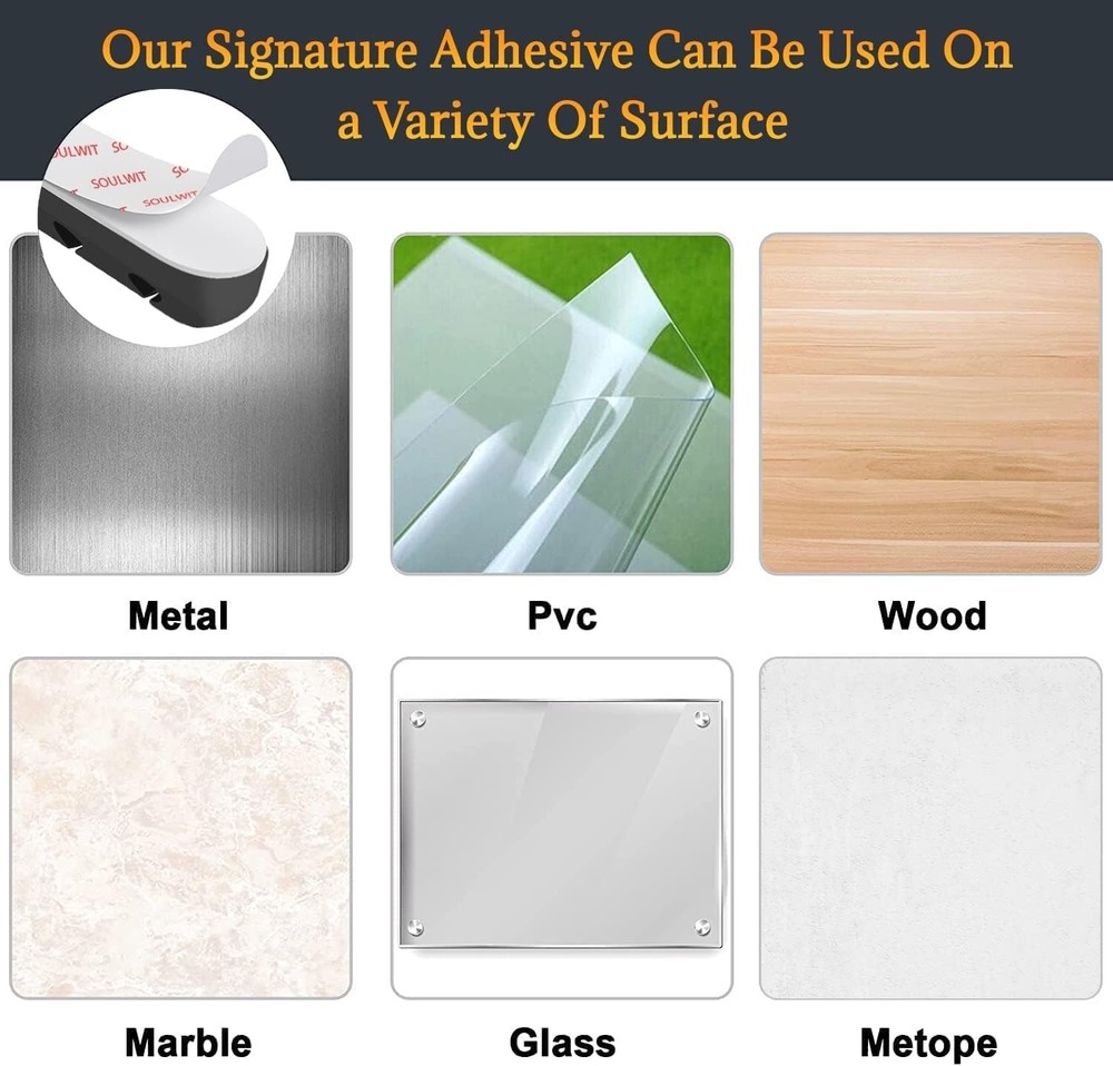 3-Pack Silicone Cable Holder Clips - Modern Cable Management Solution