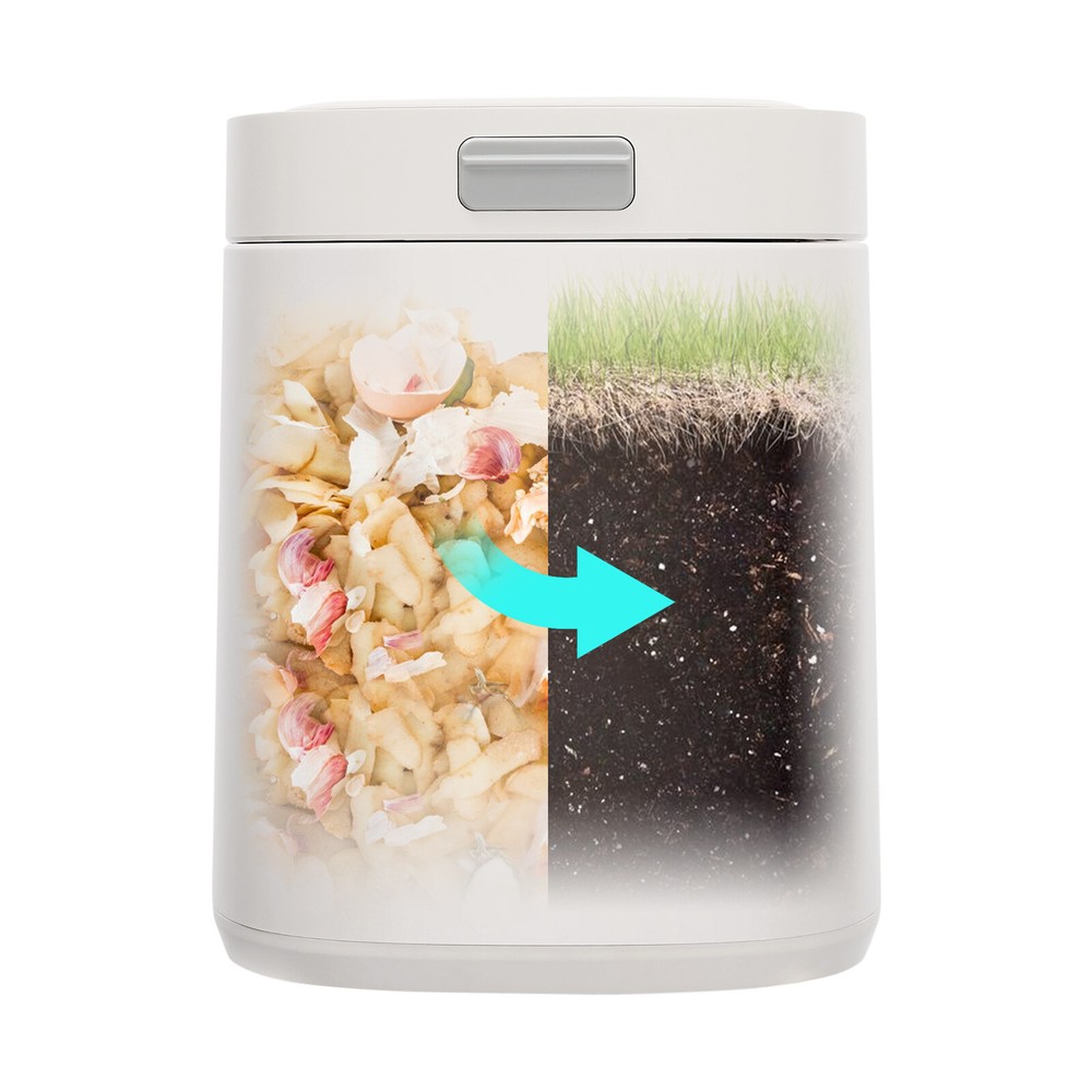 2.5L Electric Composter For Kitchen Odorless Kitchen Composter For Home Use