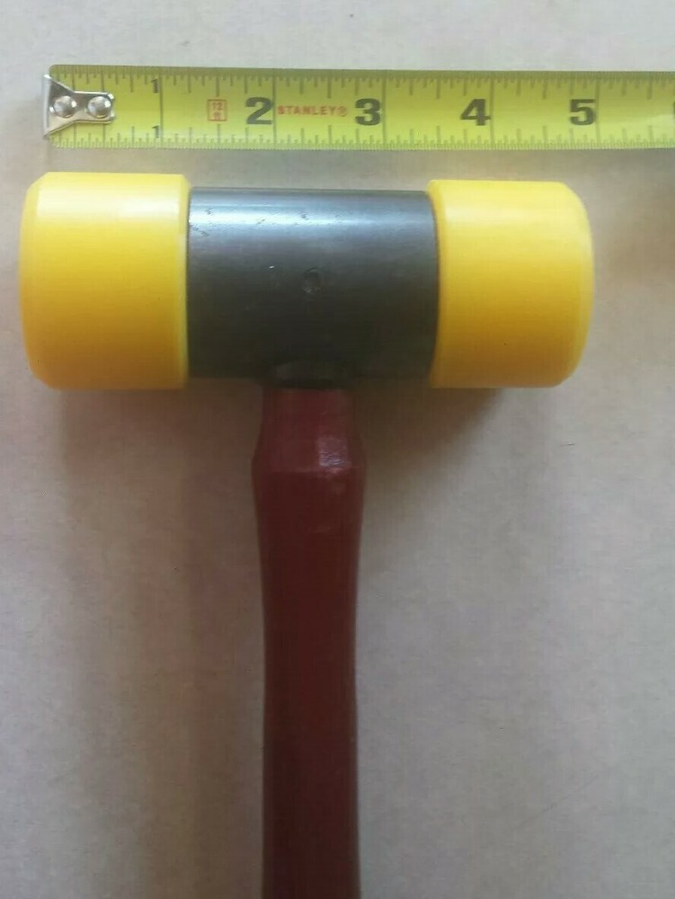 Bearcat RT-37 Non-Marring Replaceable Tip Hammer, 24 oz.