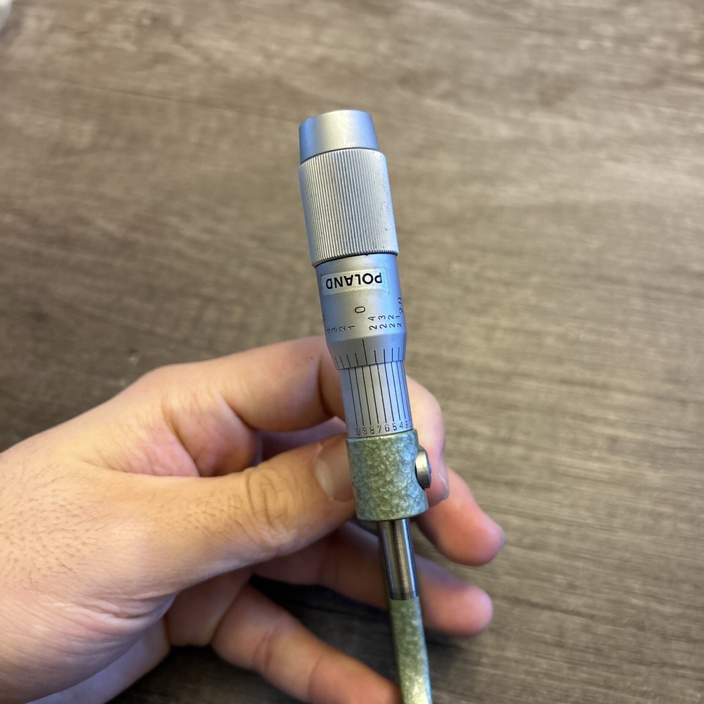 Vintage Micrometer Made In Poland