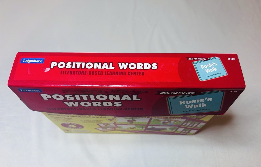 Lakeshore Positional Words Literature-Based Learning Center
