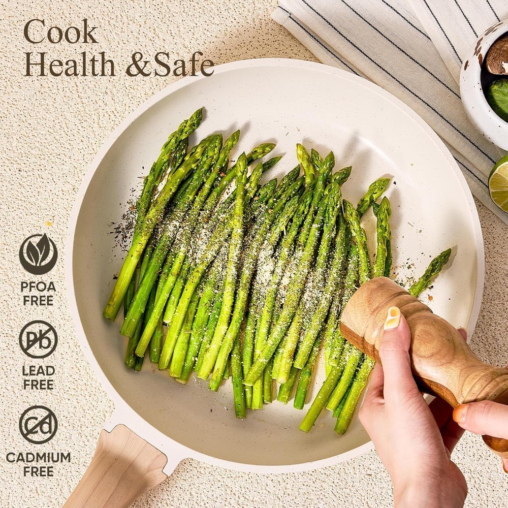 Kitchen Cookware Set 14 Pcs with Utensils Included
