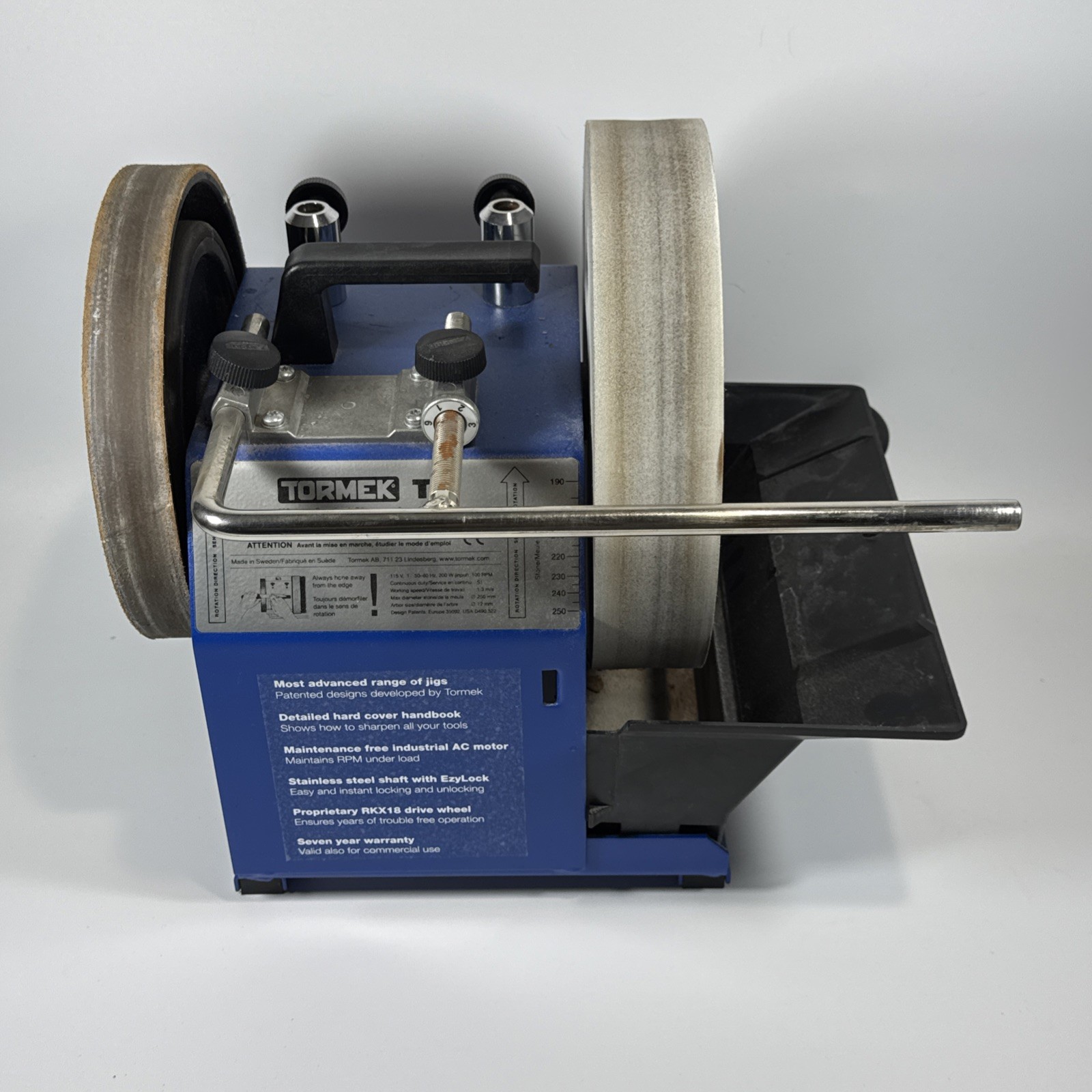 Tormek T-7 Water Cooled Sharpening System With Tools Tested Working