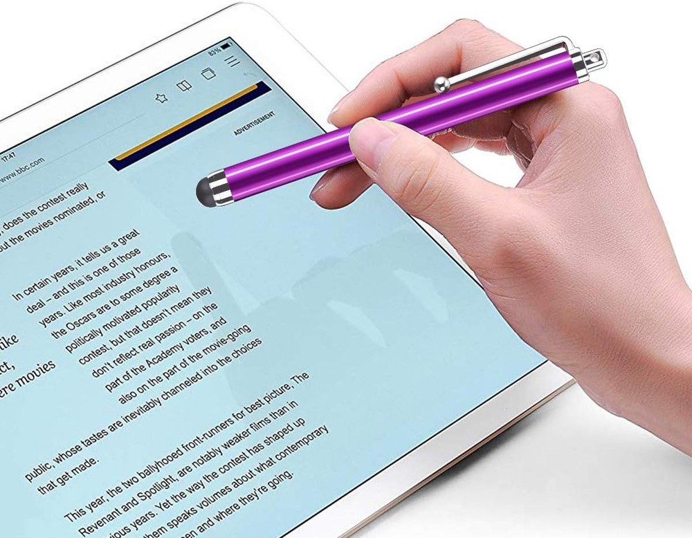 Assorted Colors Stylus Pen Universal Touch Screen Capacitive 5 Pack