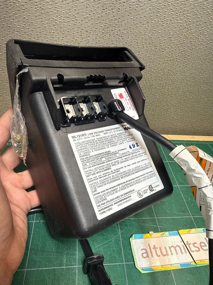 Intermatic Malibu Power Pack 121W ML121T Low Voltage Transformer with Timer