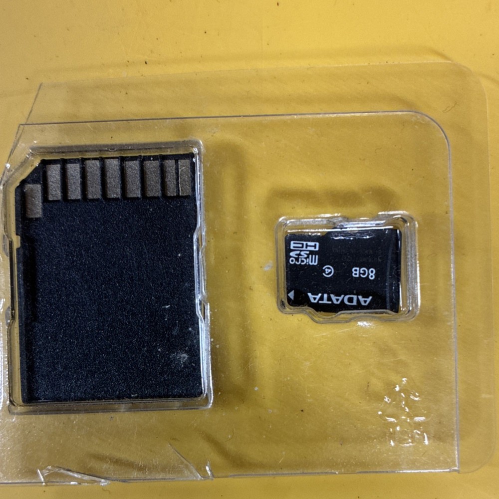 ADATA 8GB MicroSDHC Class 4 Memory Card with Adapter