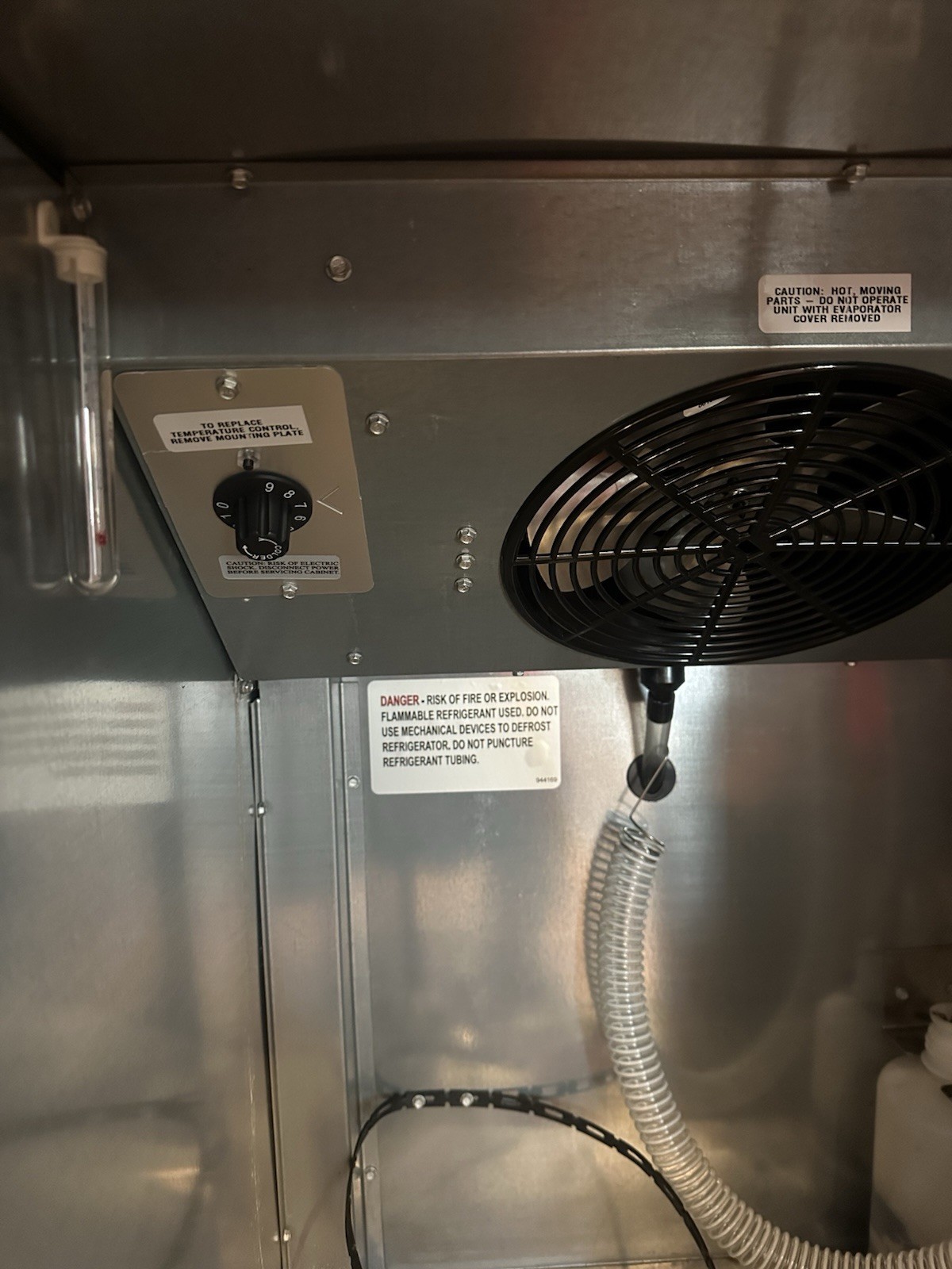 True Commercial Single Tap Kegerator Stainless Steel