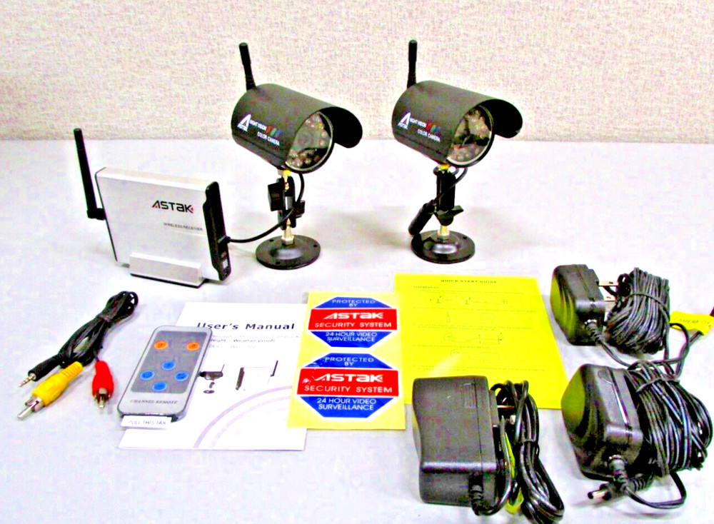 2/pics Wireless Cameras and Remote.