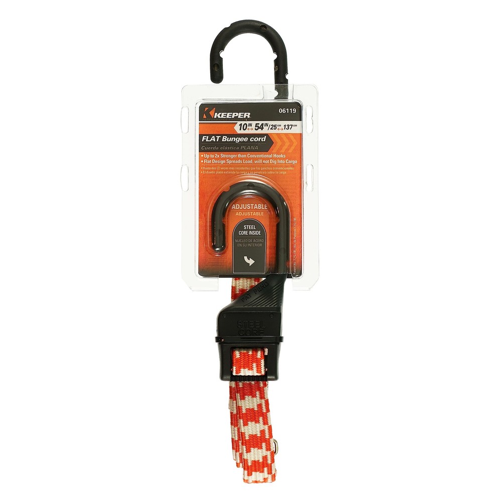 Keeper 06119 Adjustable Flat Bungee Cord
