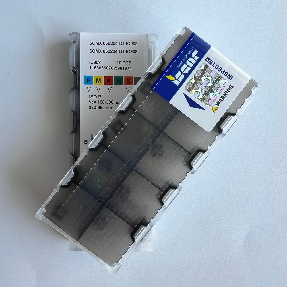 10Pcs/BOX ISCAR SOMX050204-DT IC908