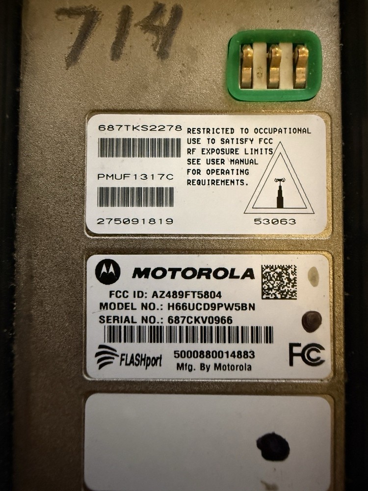 Motorola XTS 1500 Portable Handheld Two-Way Radios