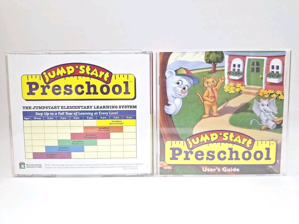 Jump Start Preschool Users Guide [CD-ROM]