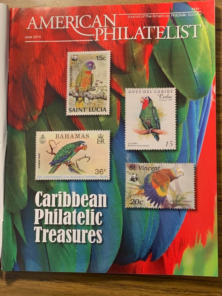 American Philatelist Magazine  2014, June