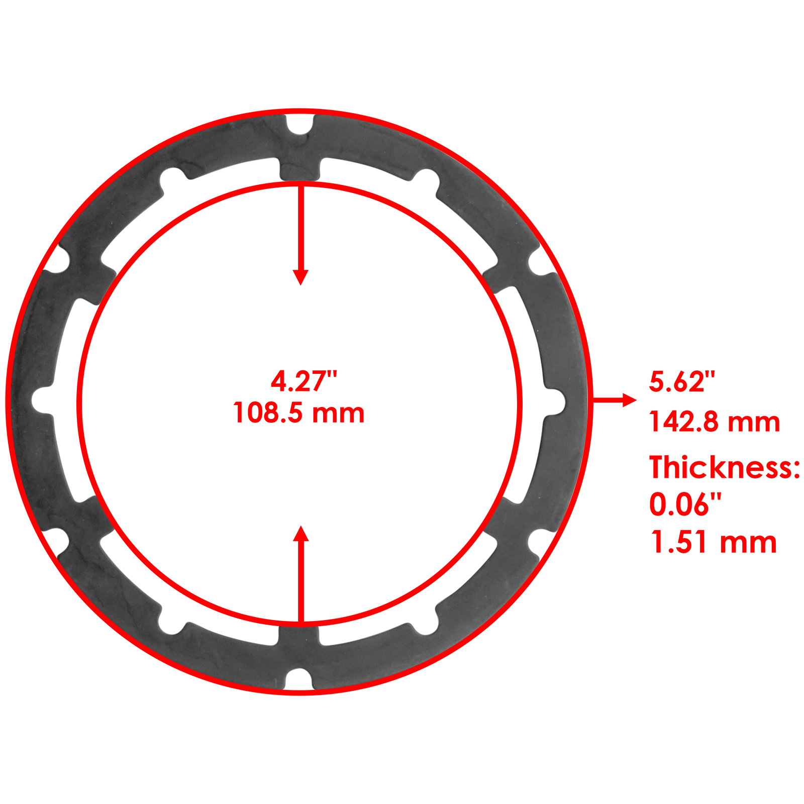 Caltric Front Differential Repair Kit For Polaris RZR RS1 2018 1337228 1337145