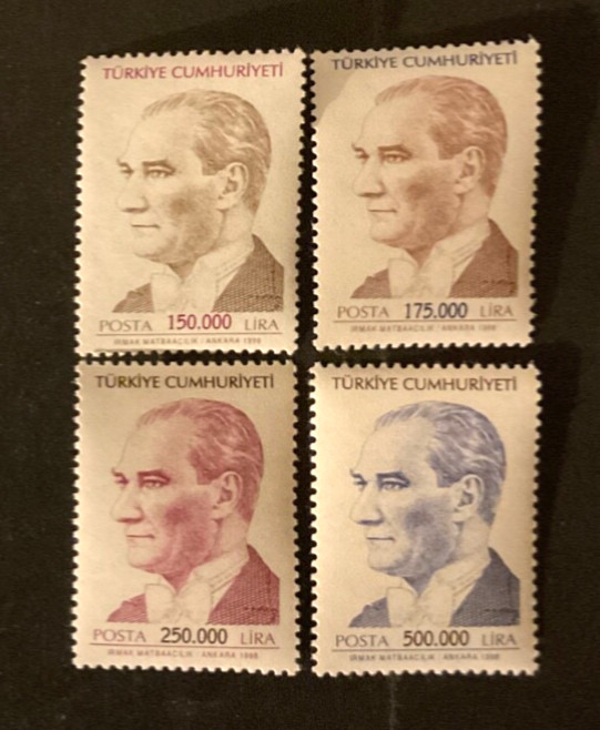 Stamps Turkey Scott #2707-10 never hinged