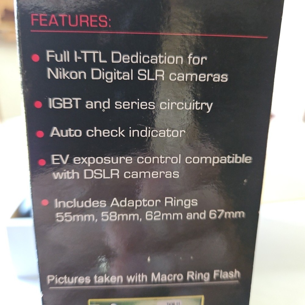 Nikon Phoenix Smart Flash RF-46 Ring Light/Macro Tested