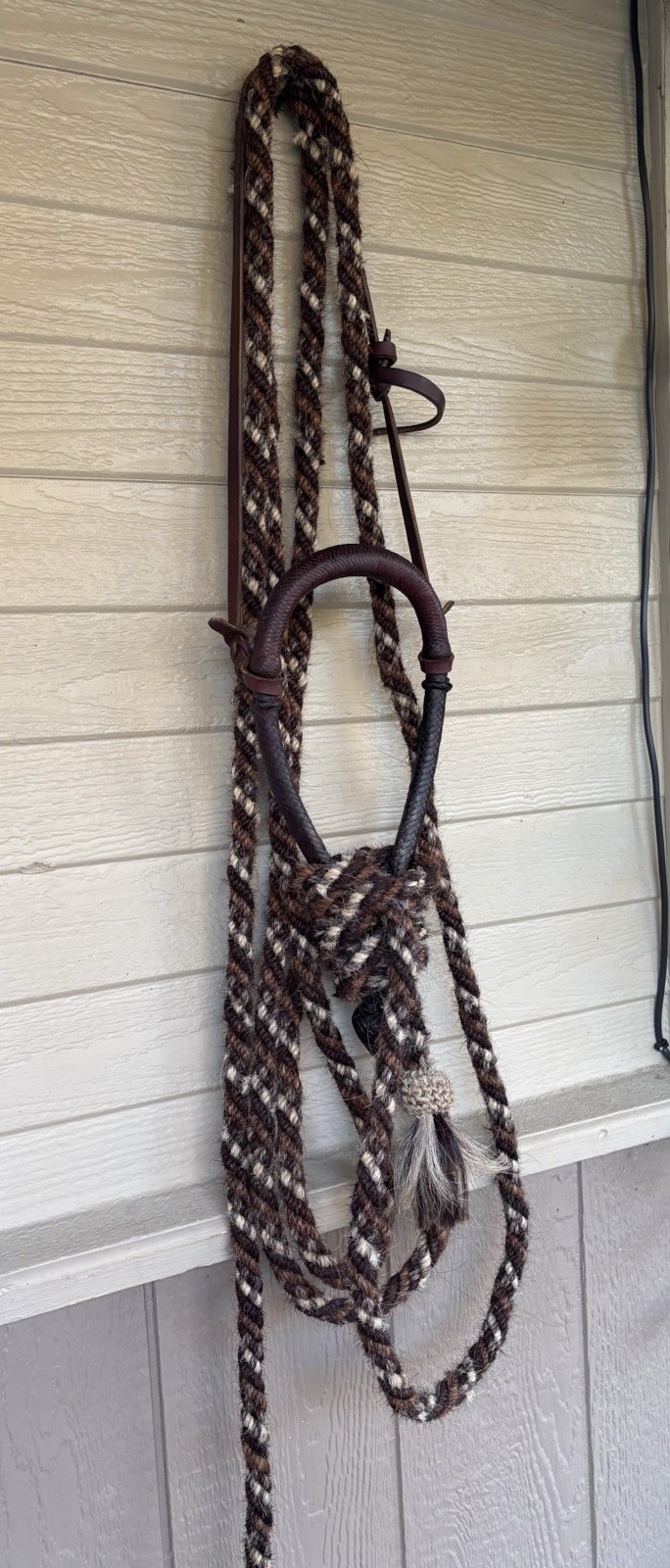 Absolutely Gorgeous Vintage Harris Hackamore With John Silva Mecate