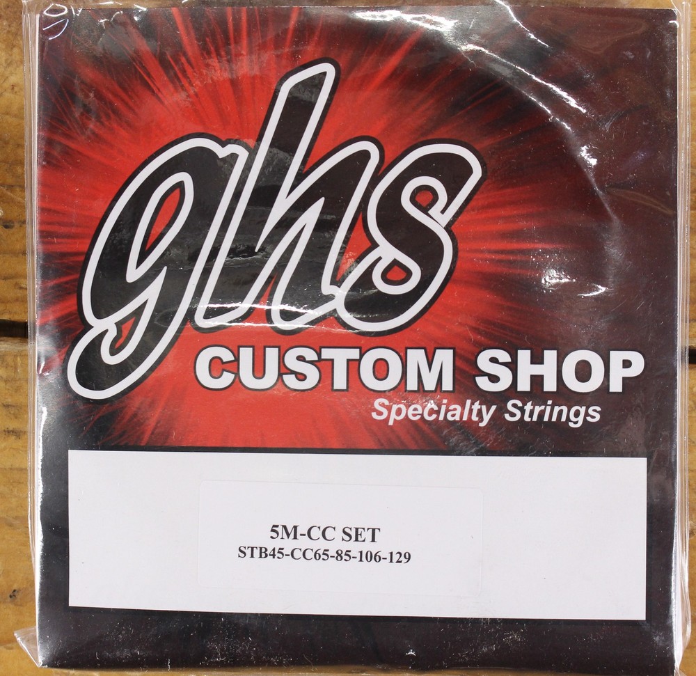 GHS 5M-CC Contact Core Super Steels 5-String Medium 45-129