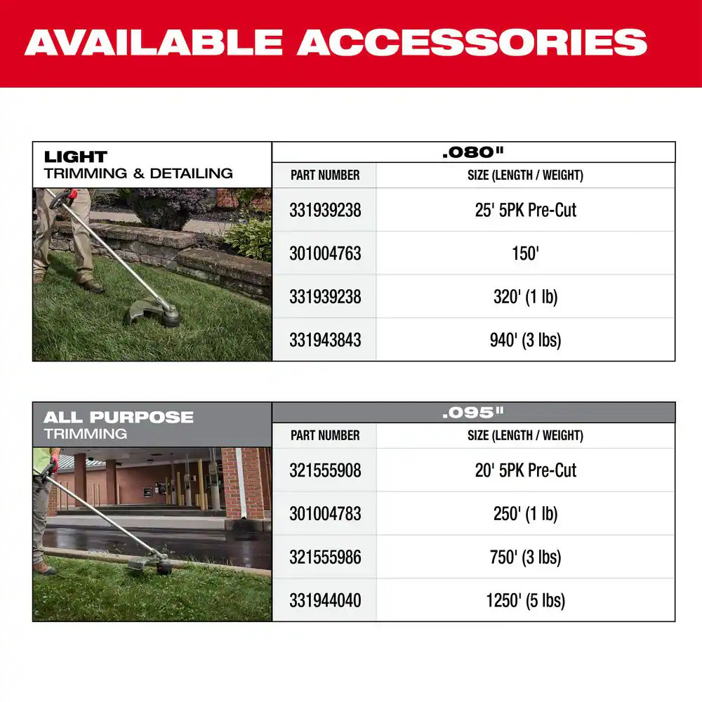 M18 Brushless 18V 16In. Cordless Battery Powered String Trimmer (Tool-Only)