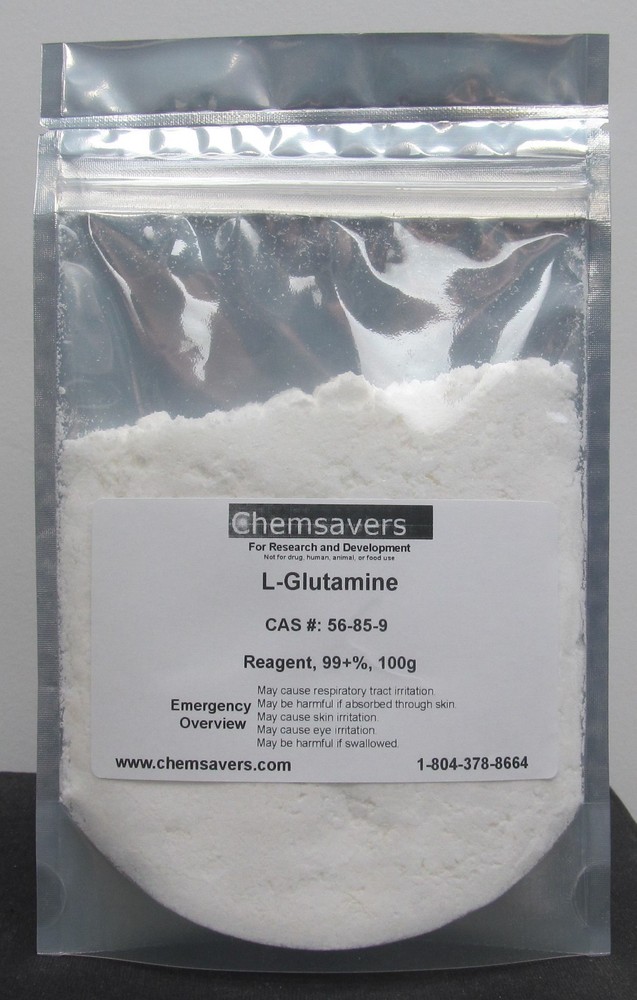L-Glutamine, Reagent, 99+%, 100g