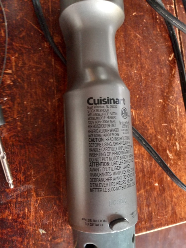 Cuisinart smart stick hand blender HB-600PC