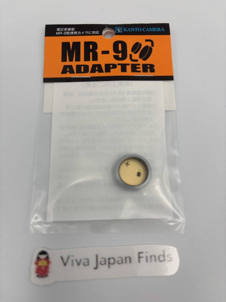 MR-9 Mercury battery adapter Conversion H-D KANTO Camera Freeship except US/CAN