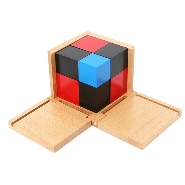 Montessori Trinomial & Binomial Cube Set for Sensorial Development