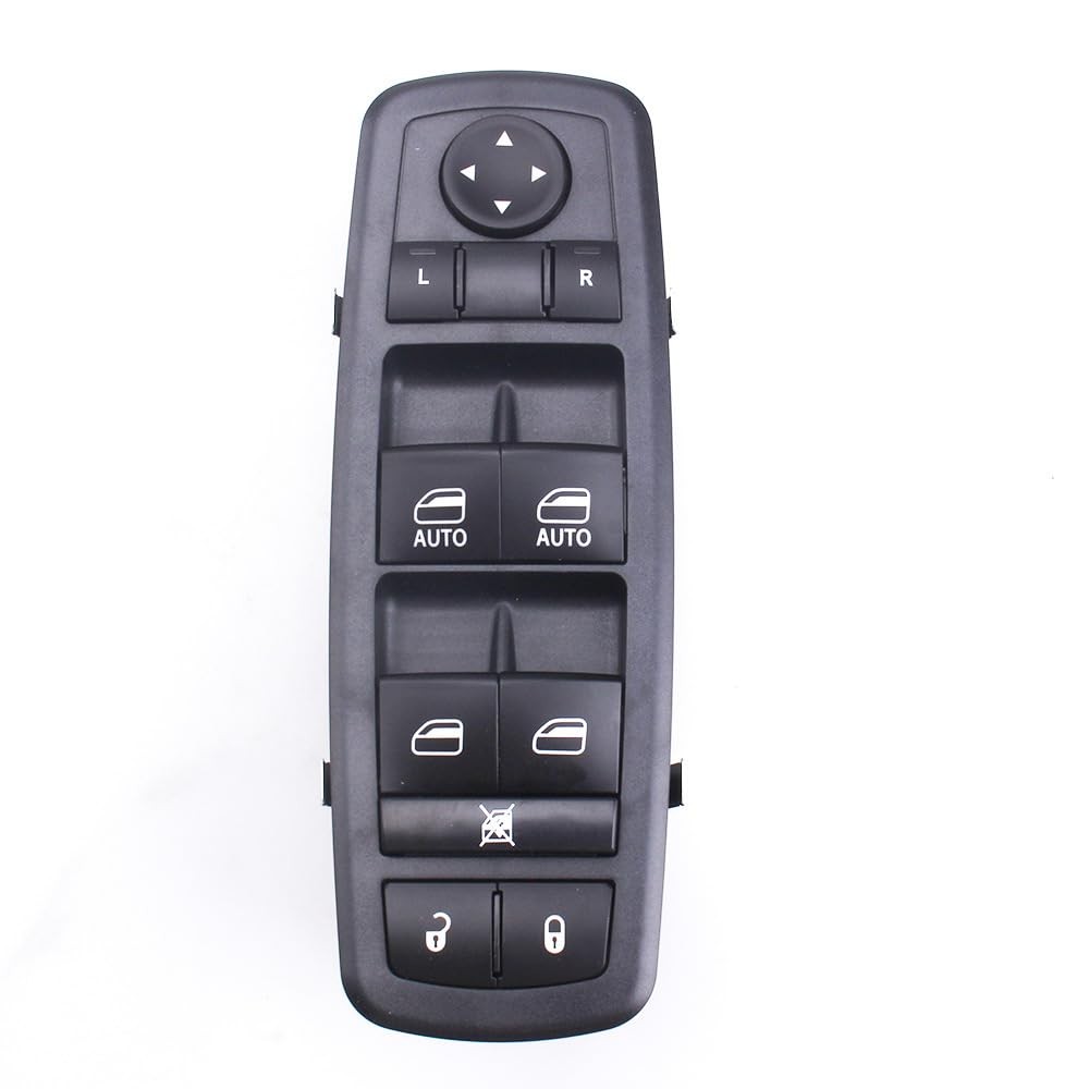 Master Power Window Switch Compatible with 2009 2010 2011 2012 Dodge BLACK