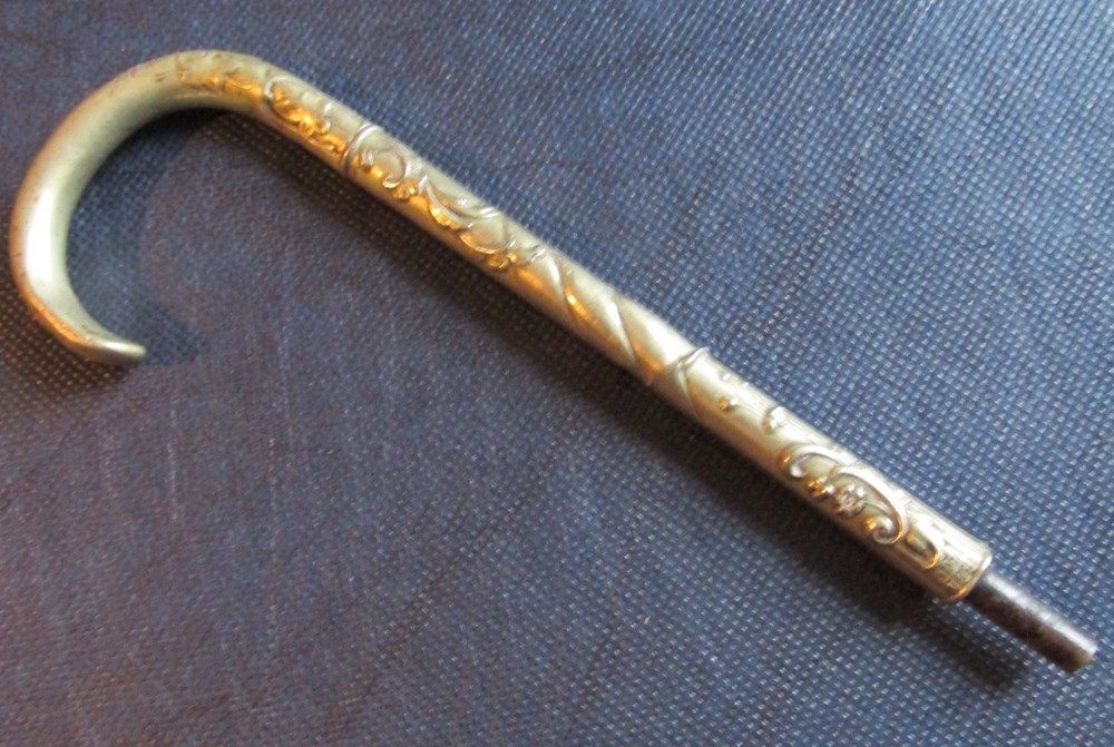 Silver Plated Parasol Handle