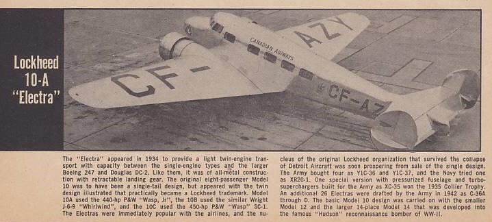 Lockheed 10-A Electra Aircraft Report 2/19/2023c